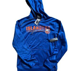NHL New York Islanders Performance Hoodie Mens AS NWT